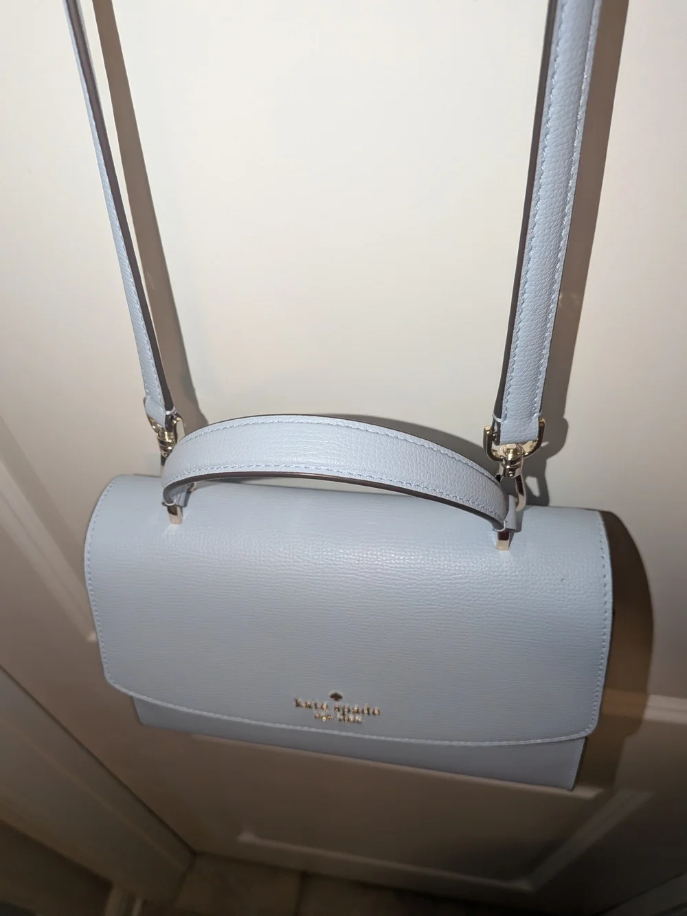 Kate Spade New York Light Blue Top-Handle Crossbody Bag